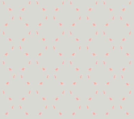 Abstract arabesque seamless pattern with flourish asian motif. Linear floral ornamental texture. ...