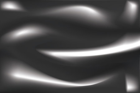 Texture of pink silk. Closeup fabric with smooth pleats background. Texture of textile pattern. Realistic Vector 3D illustration design for product advertising.のイラスト素材