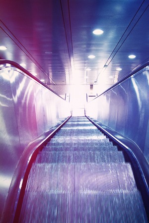 escalator staircase の写真素材