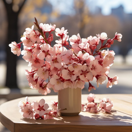 A tulip bouquet with March 8 inscription. Happy March 8th. Womens Day. Mothers Day. Happy Easterの素材