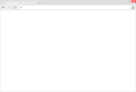 Browser window.Web browser in flat style. Window concept internet browser. Mockup screen design....
