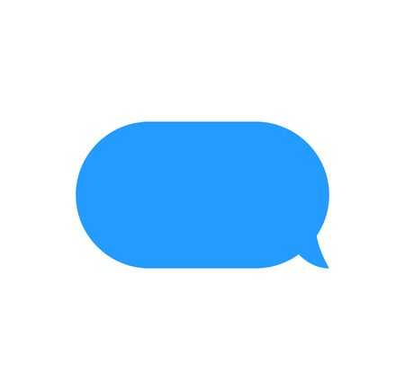 Message bubbles chat vector. Vector template of message bubbles chat boxes iconsのイラスト素材