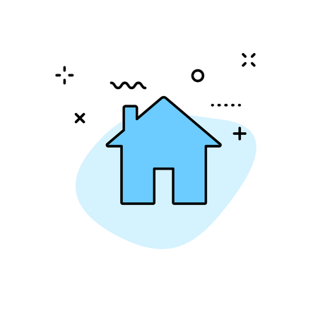 Social Media and SEO web icons in line style. Contact, digital, social networks, technology, website. Vector illustrationのイラスト素材