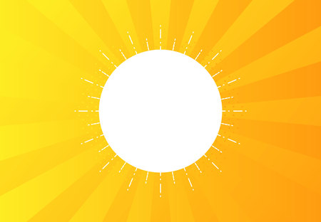 Comic rays with speech bubbles. Comic superhero bubble. Comics page layout. Rays, radial, halftone. Vector illustrationのイラスト素材