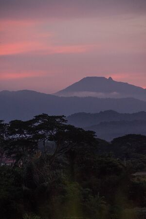 Top of the mountainの写真素材