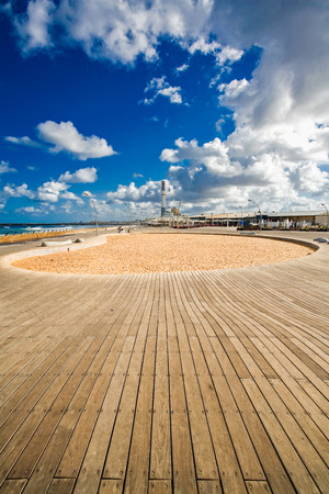 Tel Aviv portの写真素材