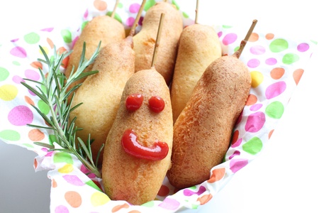 Corndogの写真素材