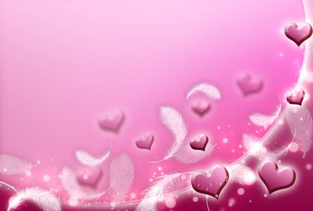 Romantic Heartの写真素材