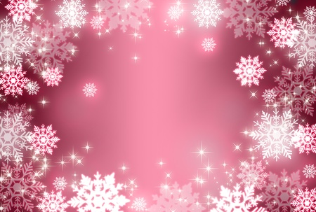 Snow crystalの写真素材