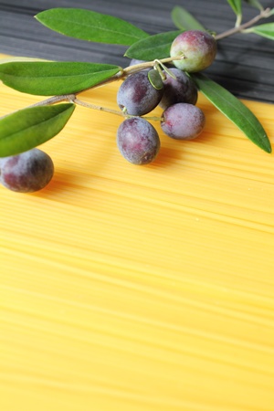 Olives&pastaの写真素材