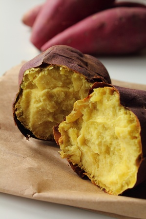 Sweet potatoesの写真素材
