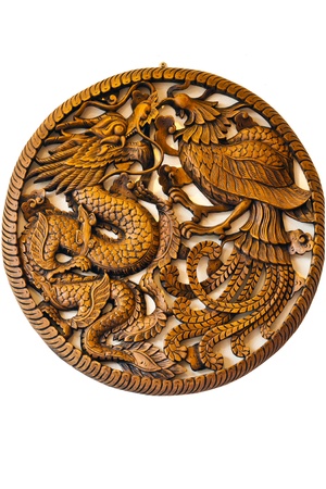 dragon pheonixの写真素材