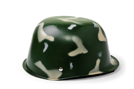 An image f toy helmet on white backgroundの写真素材