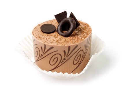 An image of a fresh tasty chocolate cakeの写真素材