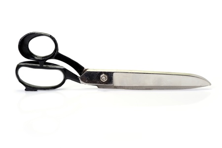 An image of scissors on white background