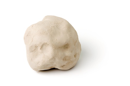 An image of a piece of wet clay