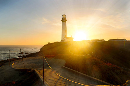 Pigeon Point Lighthouseの写真素材