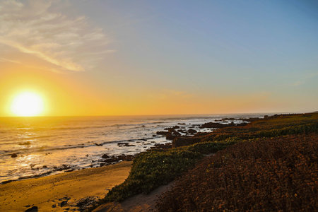 Pacific Sunsetの写真素材