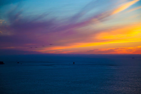 San Francisco Sunsetの写真素材