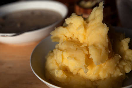 Food, potatoes, potatoe mashの写真素材