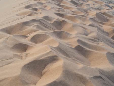 Beautiful Sand Texture. San Dunes, Beach Background Space for Summerの写真素材