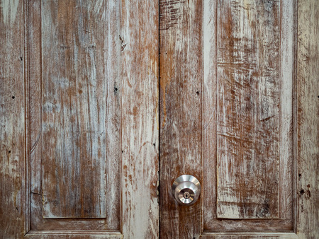 Wooden old vintage grunge door texture background.の写真素材