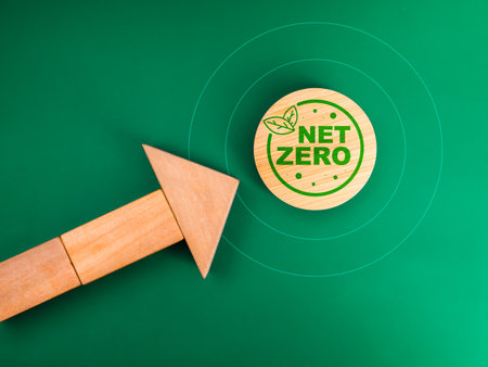 Co2 reduction, reduce carbon dioxide emissions and environment care management concept. Net zero...