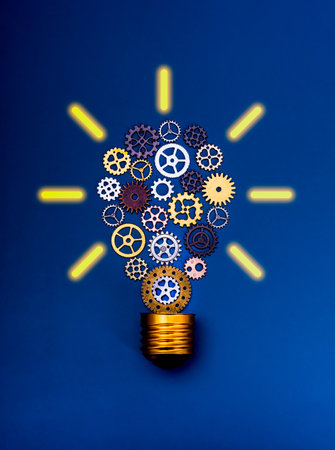 Innovative technology and idea management, solution, creative, inspiration and imagination concept....