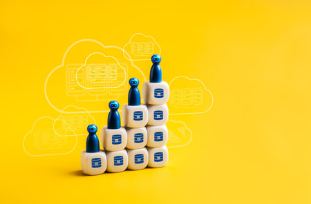 AI Data center growth, increased demand for digital infrastructure, and smart applications concept....
