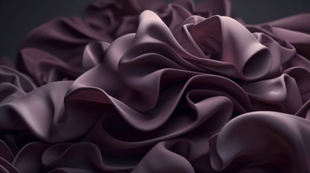 Abstract Art of Purple Fluid Motion (AI Generated)の素材