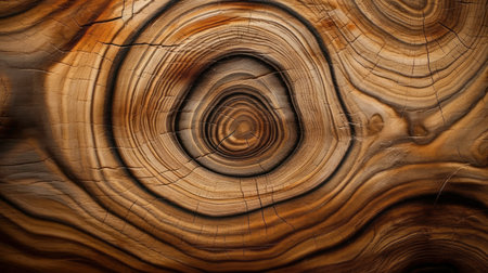 Brown Wood Board Wall AI generatedの素材