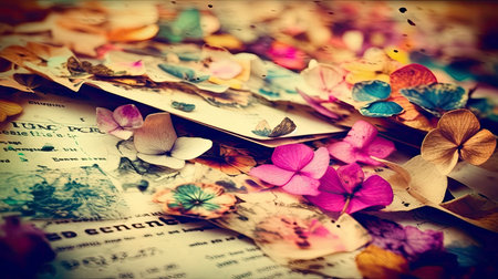 Graphic Design Wallpaper AI generatedの素材