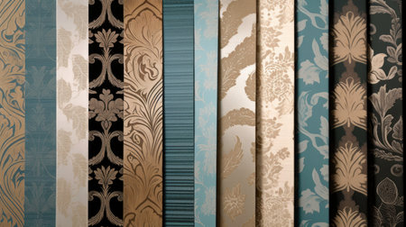 Decoration Pattern of Wallpaper AI generatedの素材