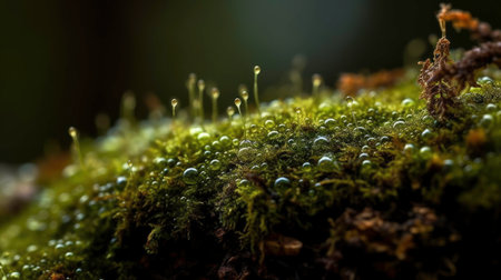Green Plant Organism AI generatedの素材