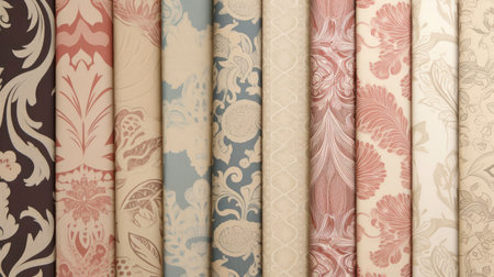 Wallpaper Paper Presentation AI generatedの素材