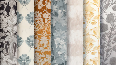 Art Graphic of Wallpaper AI generatedの素材