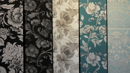 Design Pattern for Wallpaper AI generatedの素材