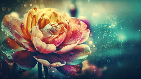 Color Pattern Wallpaper AI generatedの素材