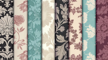 Abstract Texture of Wallpaper AI generatedの素材