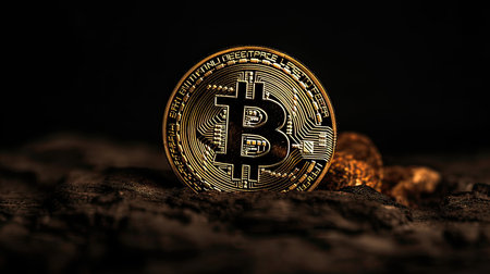 Bitcoin. Bitcoin is a modern way of exchange and this crypto currency is a convenient means of payment in the financialの素材