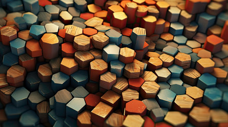 Creative Style Concept with AI Generated Textureの素材