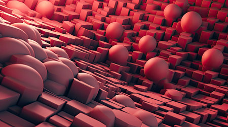 Creative Style Concept with AI Generated Textureの素材