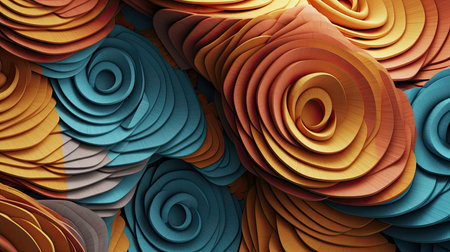 Creative Style Concept with AI Generated Textureの素材