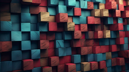 Creative Style Concept with AI Generated Textureの素材