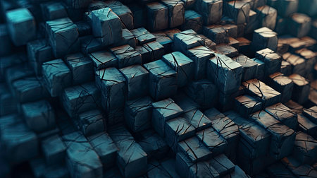 Creative Style Concept with AI Generated Textureの素材