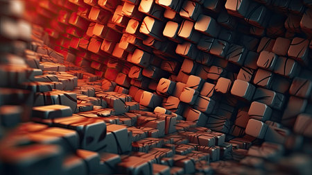 Creative Style Concept with AI Generated Textureの素材