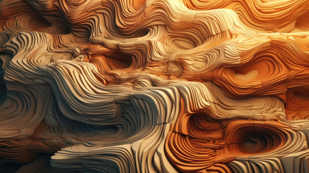 Creative Style Concept with AI Generated Textureの素材