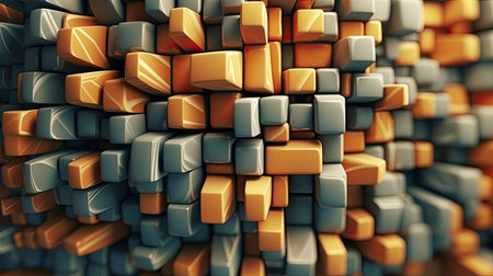 Creative Style Concept with AI Generated Textureの素材