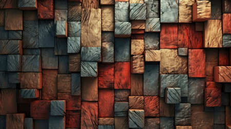 Creative Style Concept with AI Generated Textureの素材