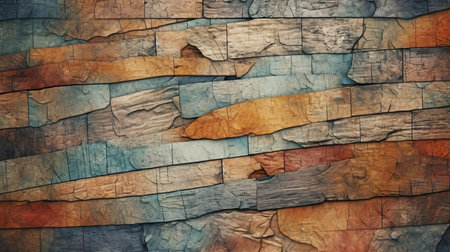 Creative Style Concept with AI Generated Textureの素材